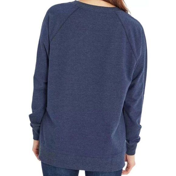 Wildfox Good Vibes Sweatshirt Oversized Pullover Crewneck Fall Cozy Fuzzy Sz XL - Picture 2 of 11